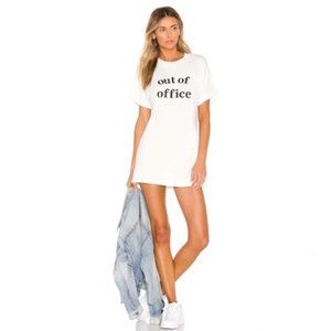 SALE 🔥 Superdown Audrey Vacay Tee Dress in White Sz XS